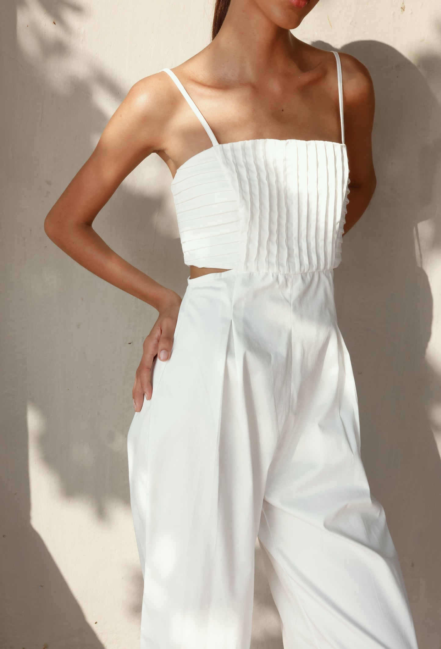 BRUNA JUMPSUIT WHITE