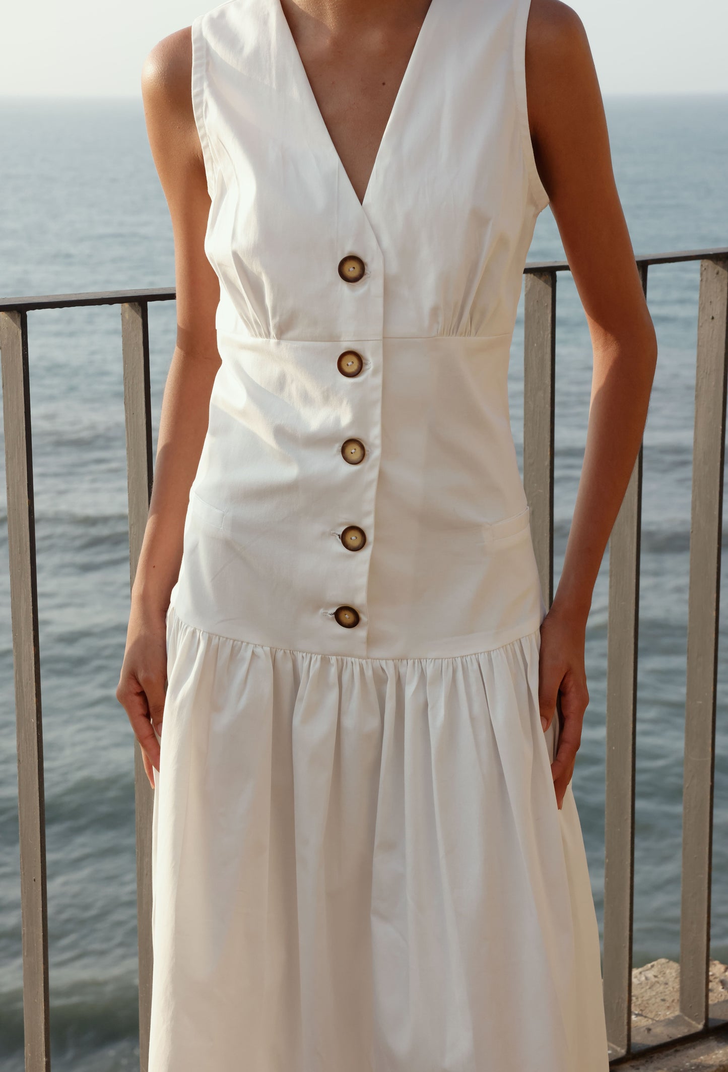 DONATA DRESS WHITE