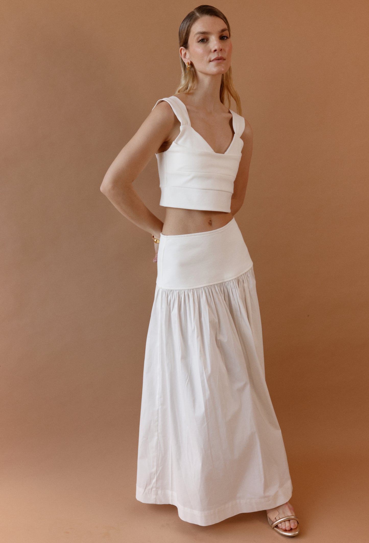 ALMA CROP TOP WHITE