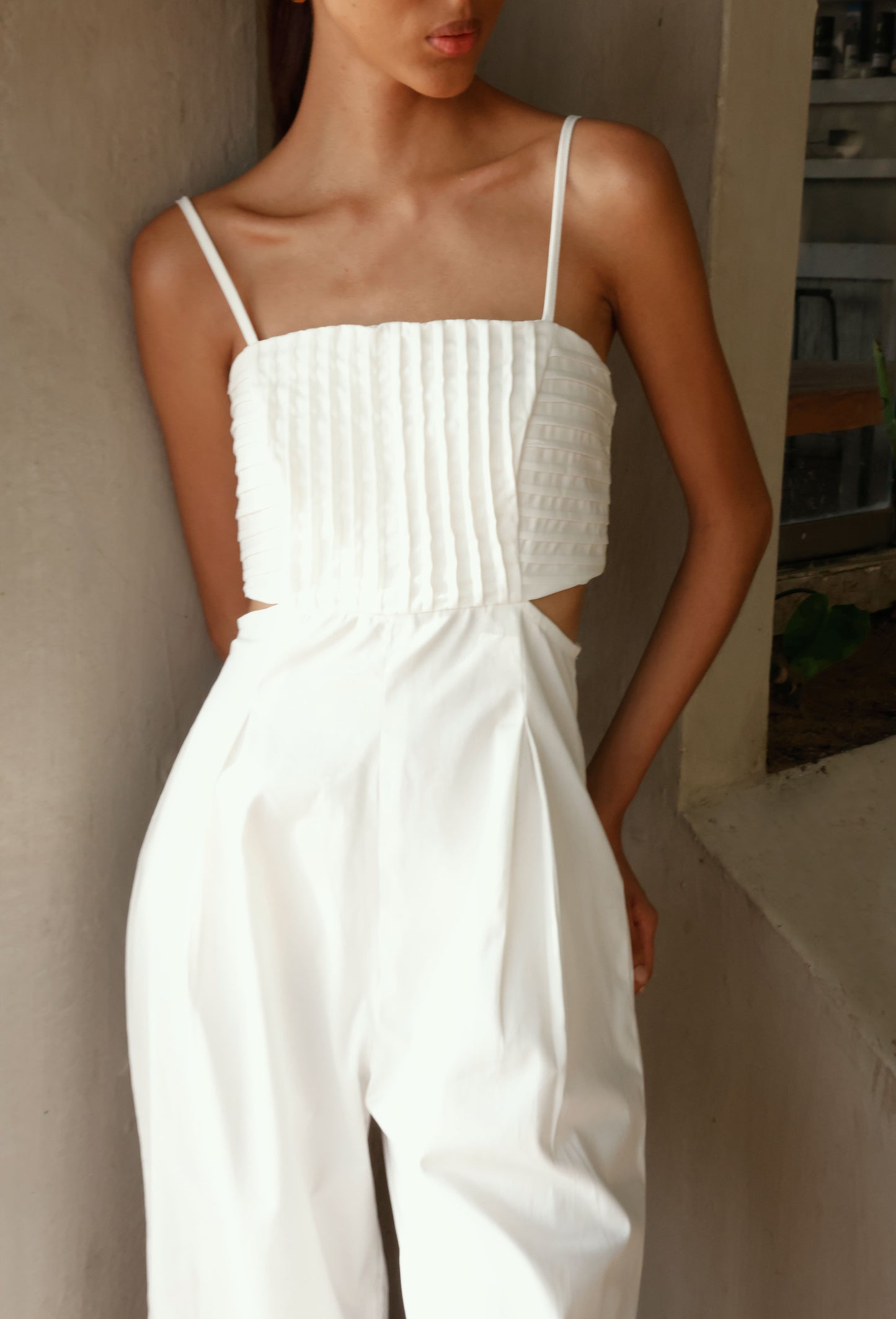 BRUNA JUMPSUIT WHITE