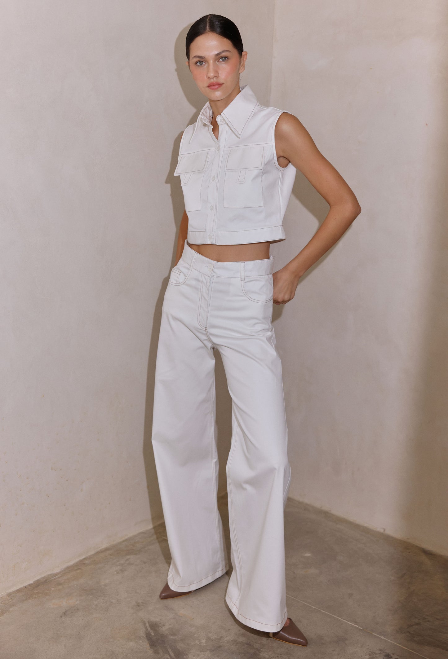 CARMEN BLOUSE WHITE