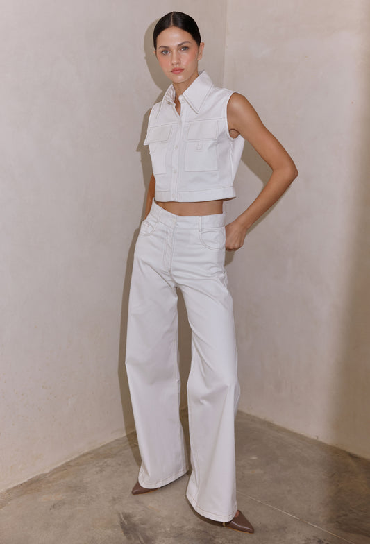 CARMEN BLOUSE WHITE