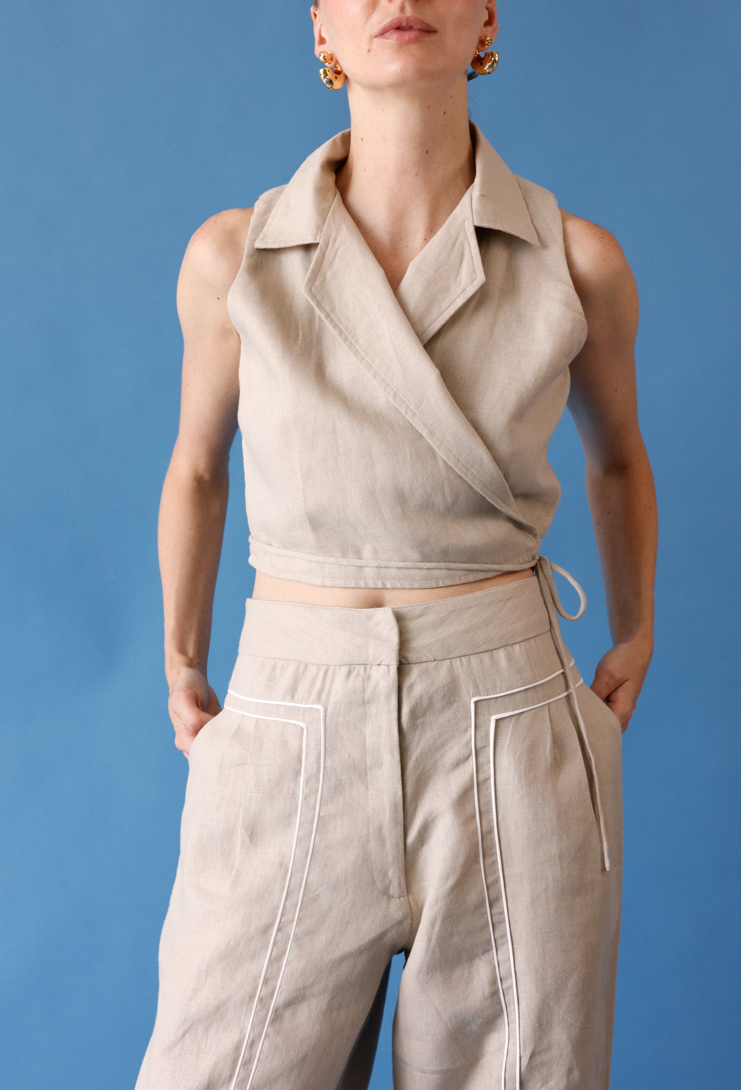 JULIETA CAMEL PANTS