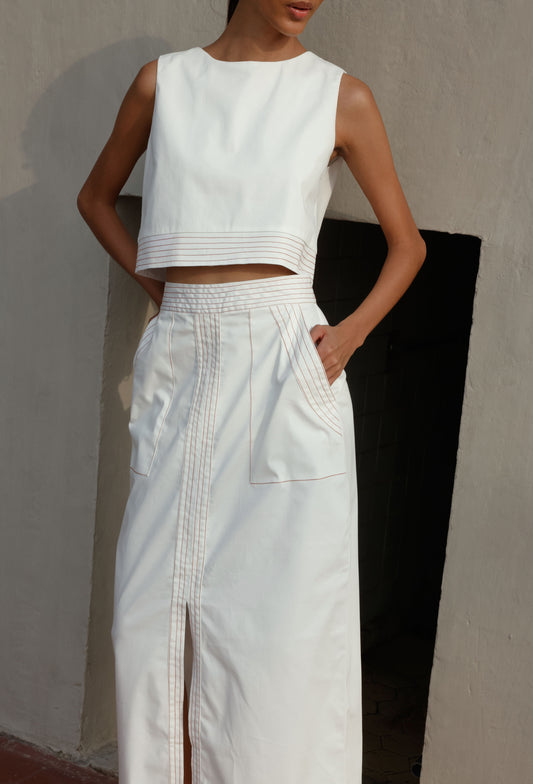 DARIA BLOUSE WHITE