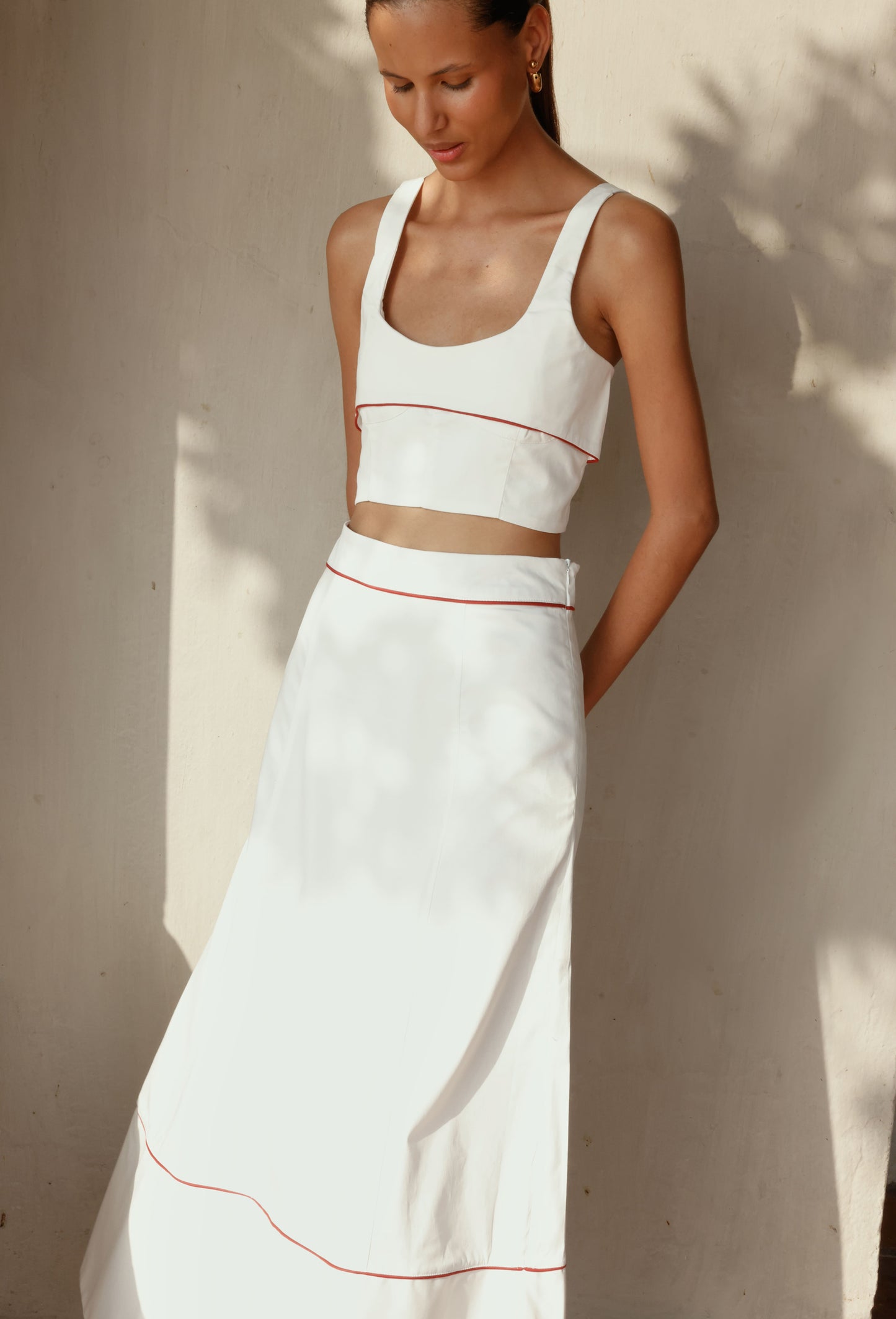 MELBA CROP TOP WHITE