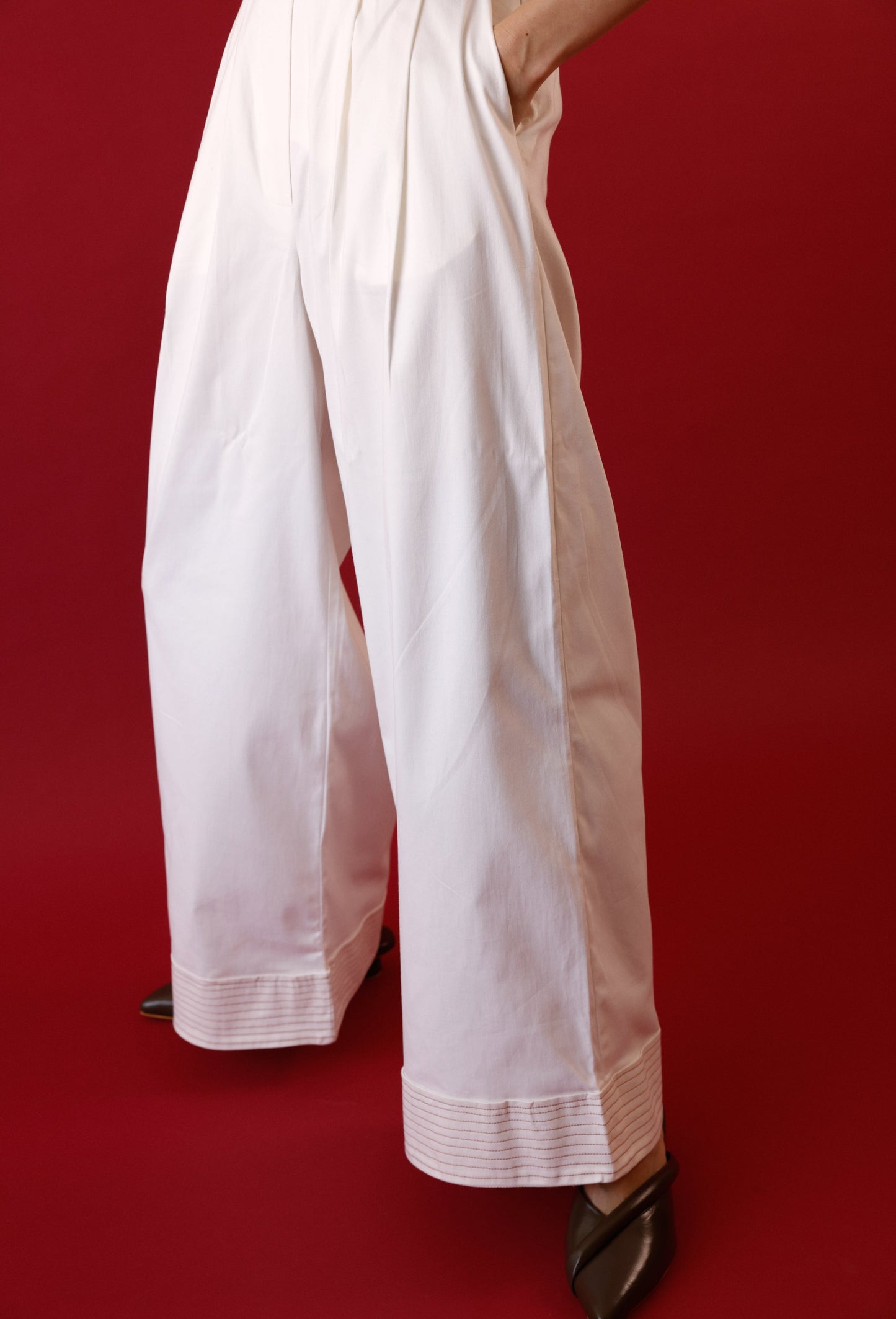 ELOISA PANTS WHITE