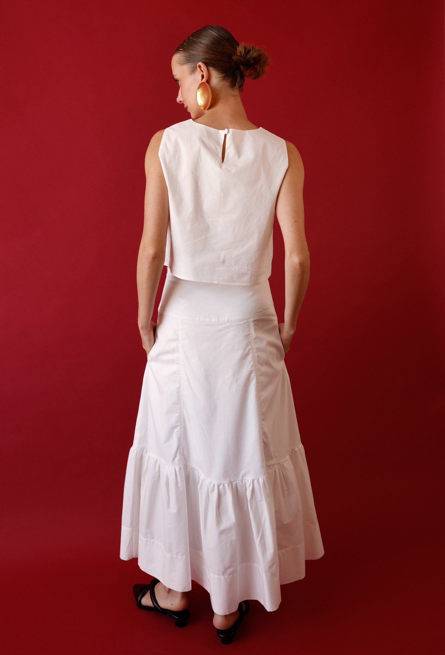 CELIA SKIRT WHITE