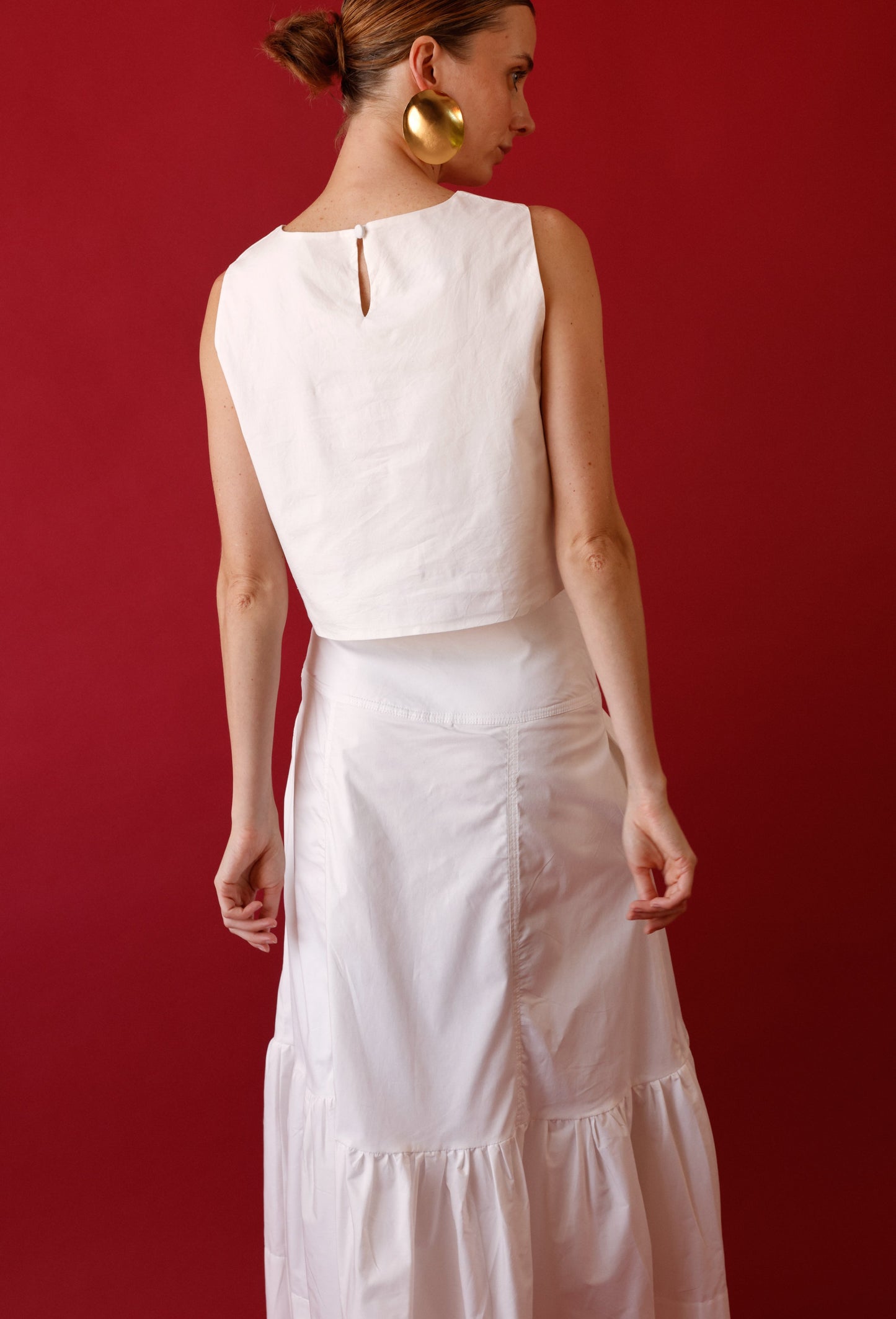 CELIA SKIRT WHITE