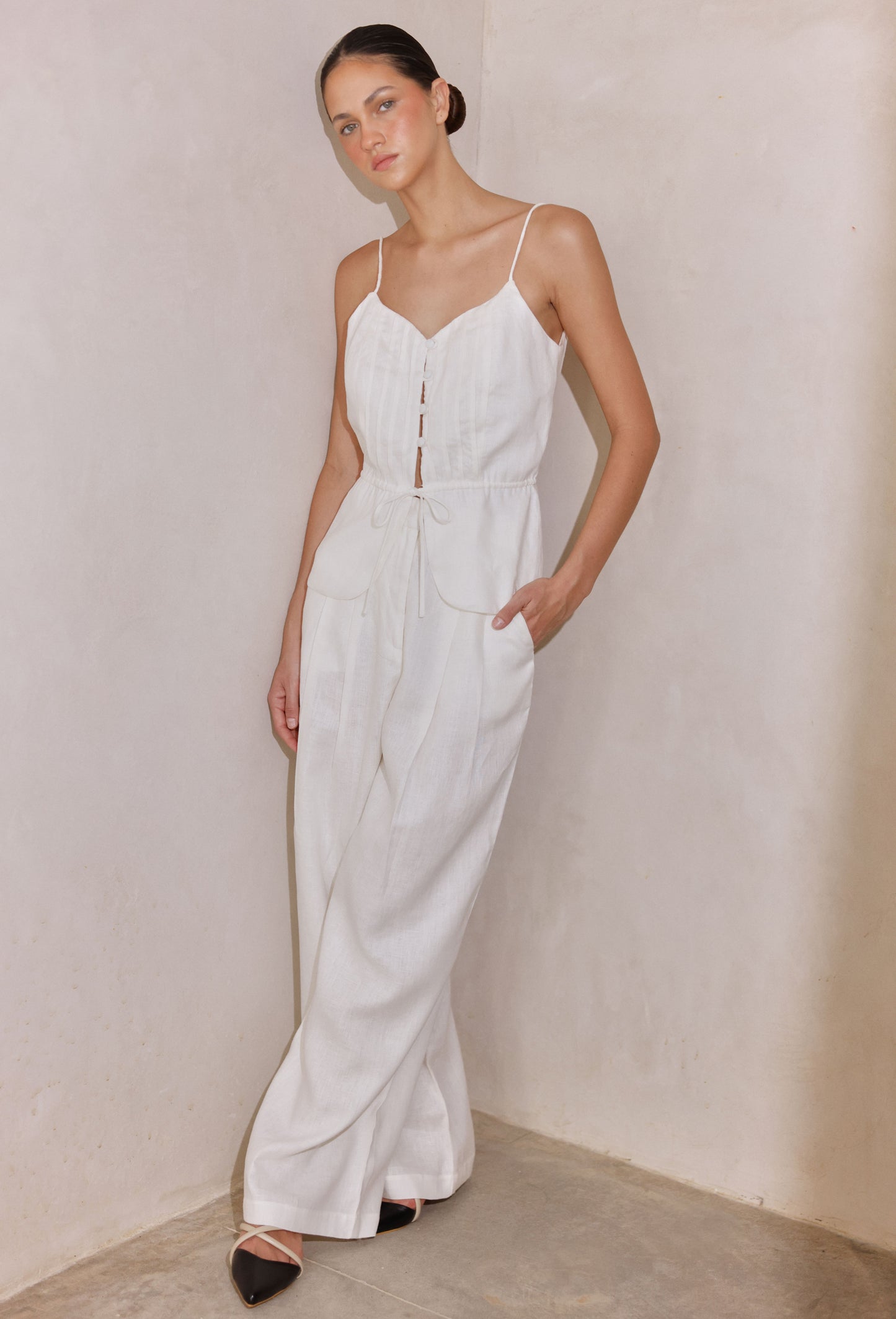 ANASTASIA PANT WHITE