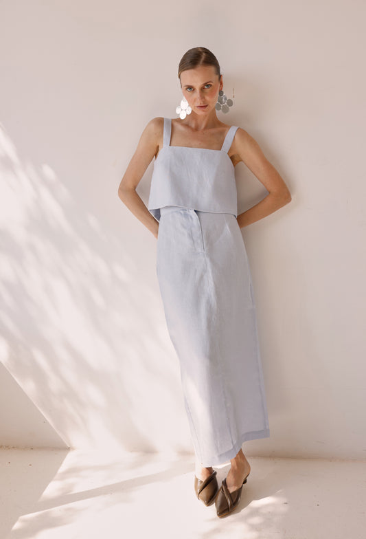 KATIA CROP TOP BABY BLUE