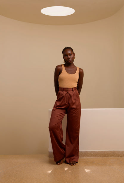 LAYLA BLOUSE CAMEL
