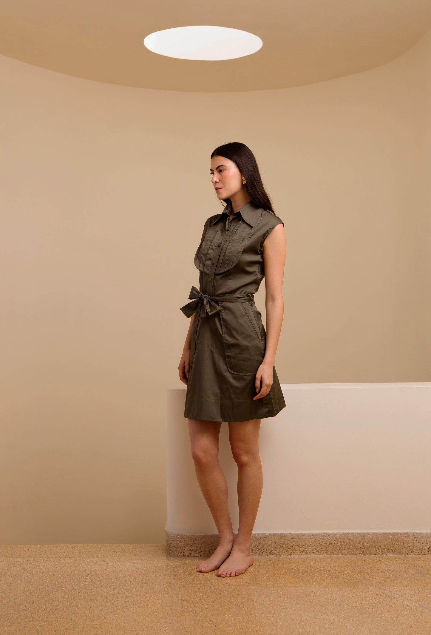 LEONORA DRESS GREEN