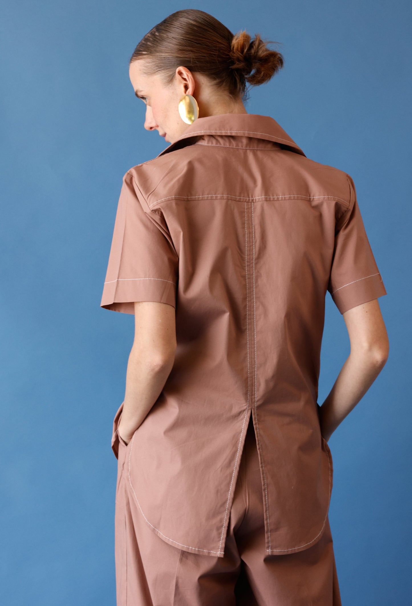 ARIADNA BLOUSE CAMEL