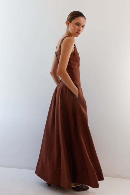 CARLOTA DRESS LINEN