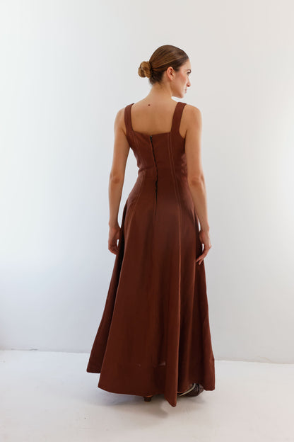 CARLOTA DRESS LINEN