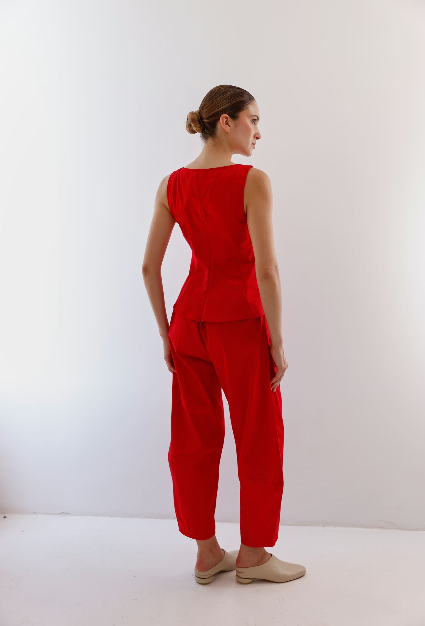 MABEL PANT RED