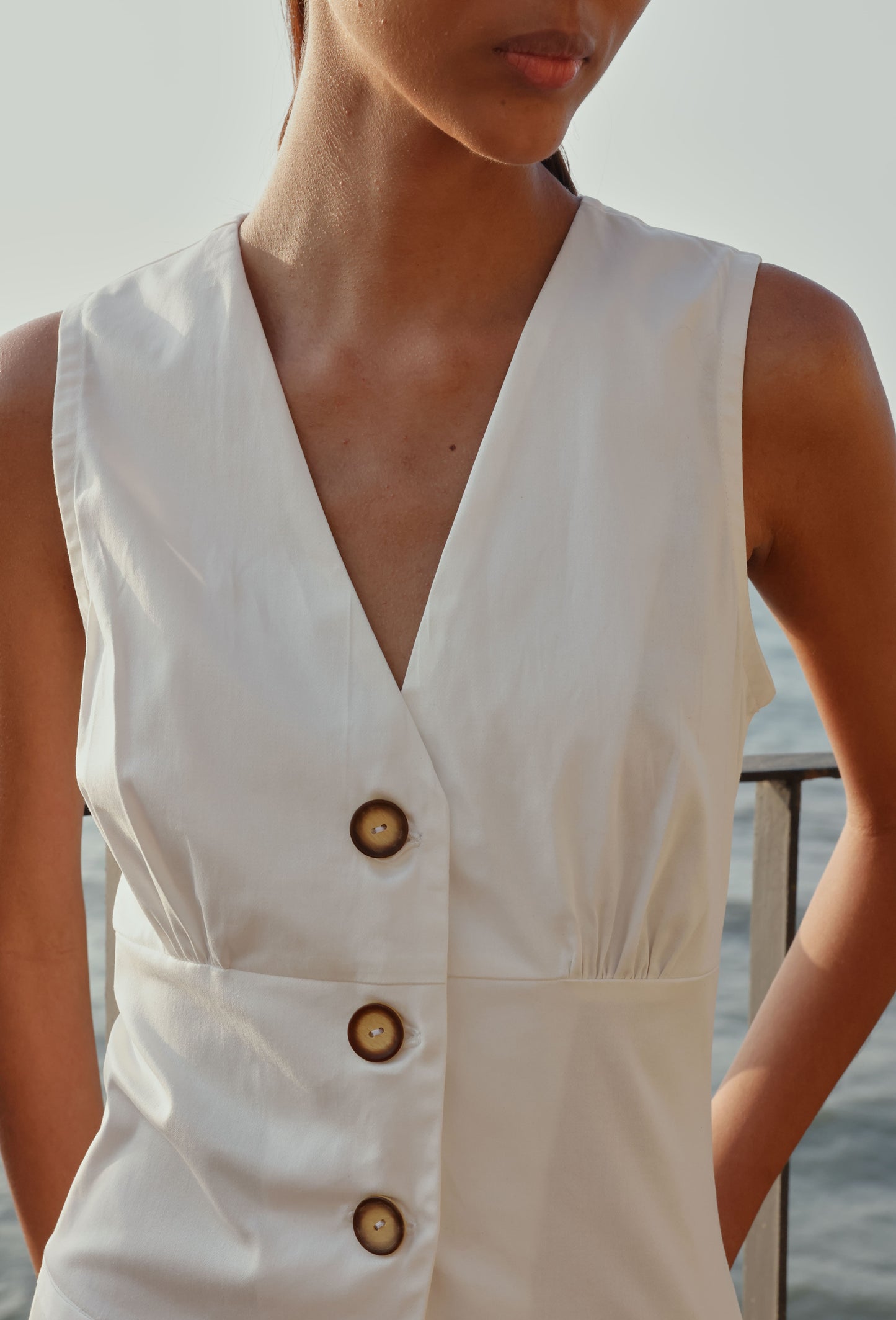 DONATA DRESS WHITE