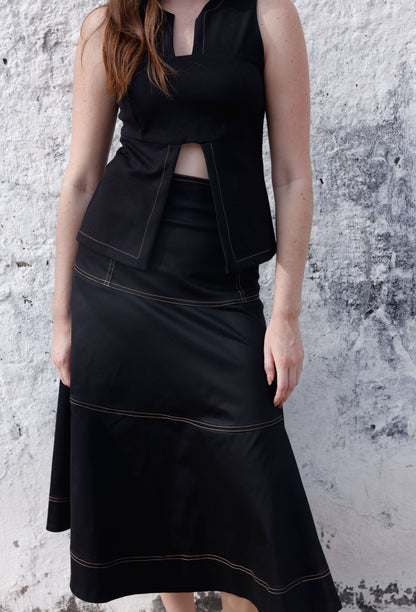 PAULA BLOUSE BLACK
