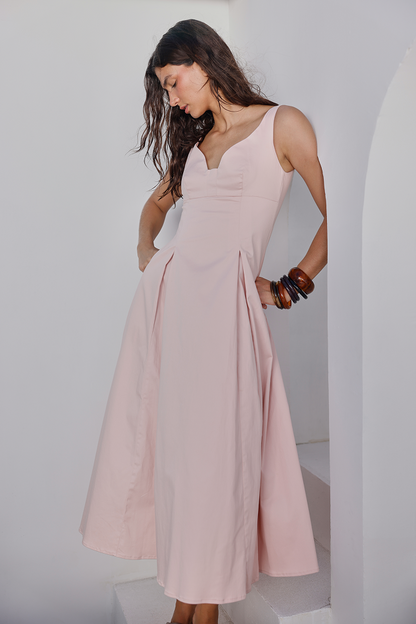 AMBAR DRESS PINK