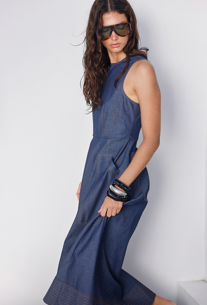 MERCEDES DRESS DENIM