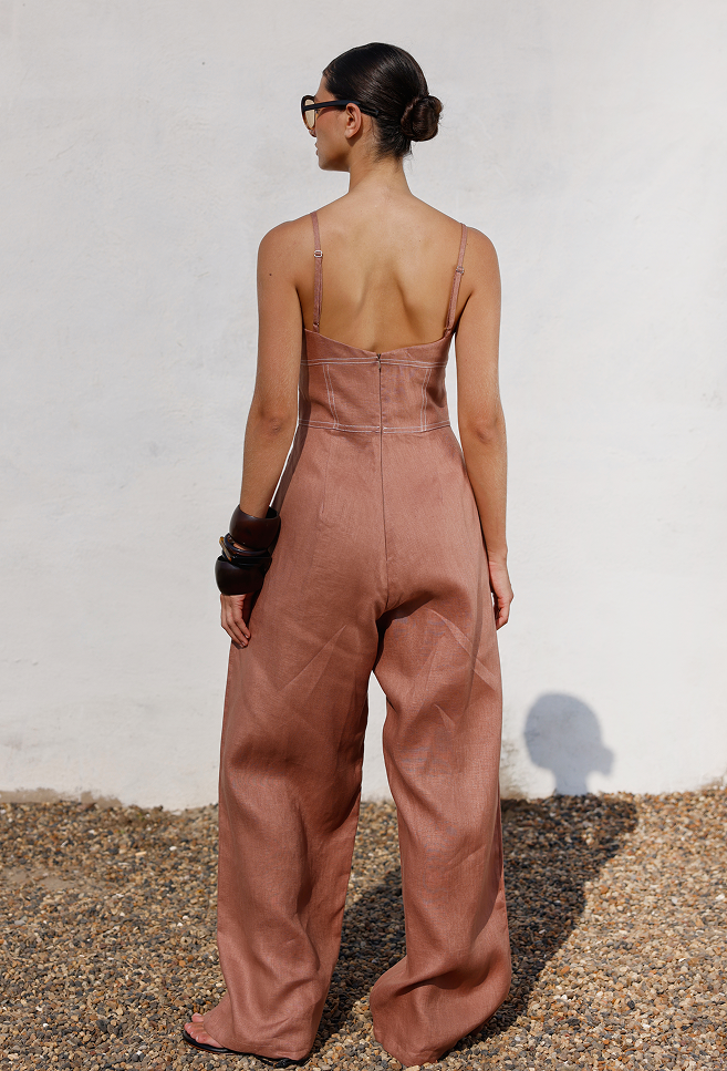 VANESA JUMPSUIT MOCHA