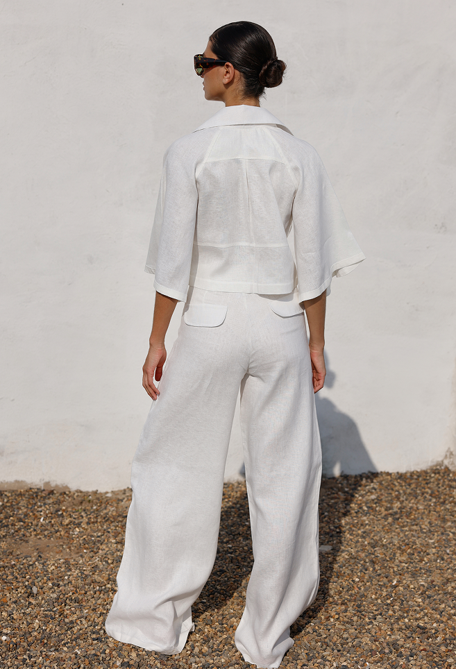 INES BLOUSE WHITE