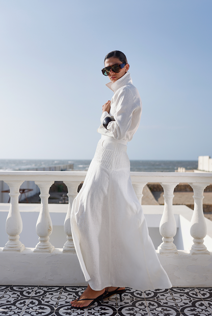 REBECA SKIRT WHITE
