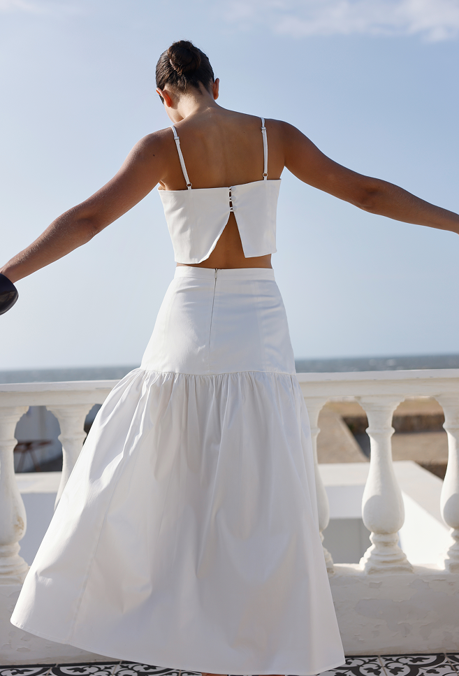 ELENA SKIRT WHITE