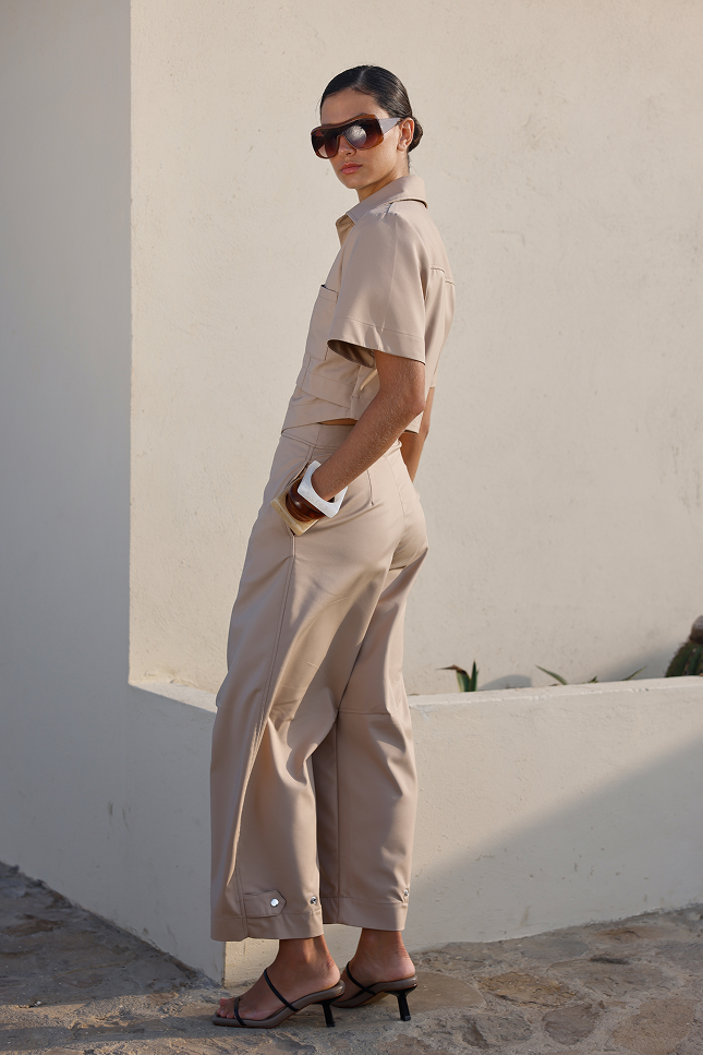 MANUELA PANT CAMEL