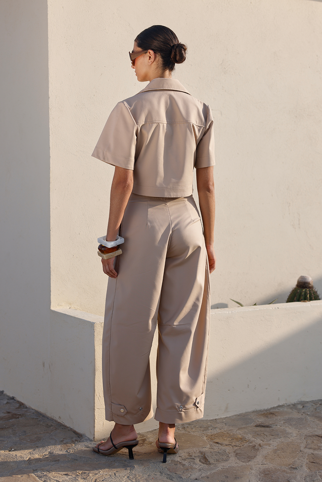MANUELA PANT CAMEL