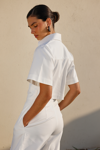 MANUELA PANT WHITE