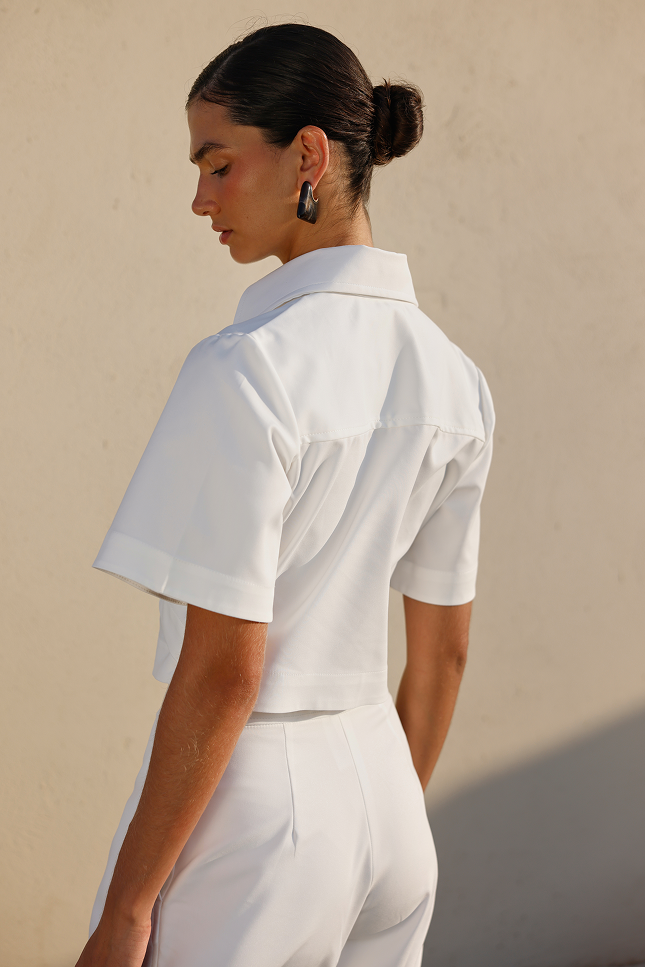 MANUELA PANT WHITE