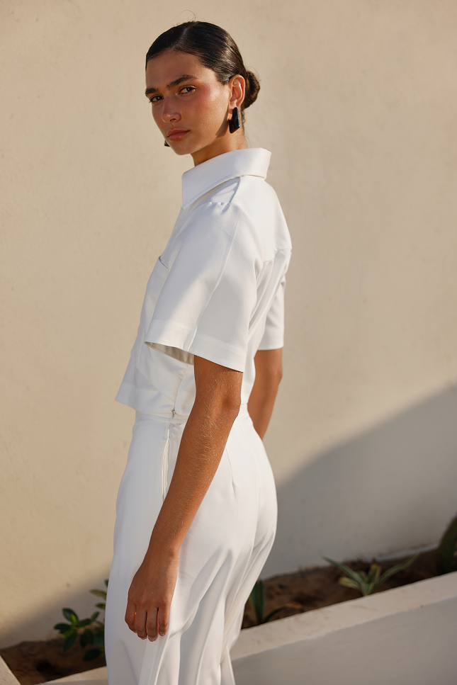 MANUELA PANT WHITE