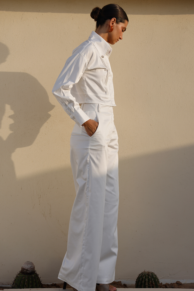 EUGENIA PANT WHITE