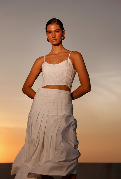 BRENDA CROP TOP WHITE