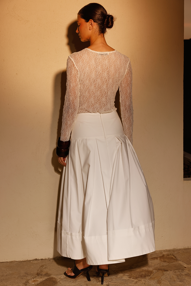 SALOME SKIRT WHITE