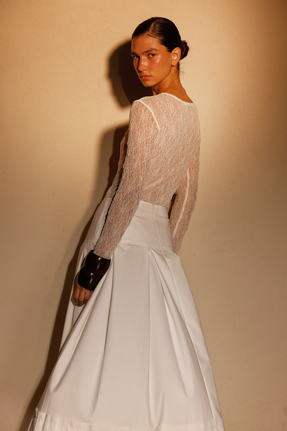 SALOME SKIRT WHITE