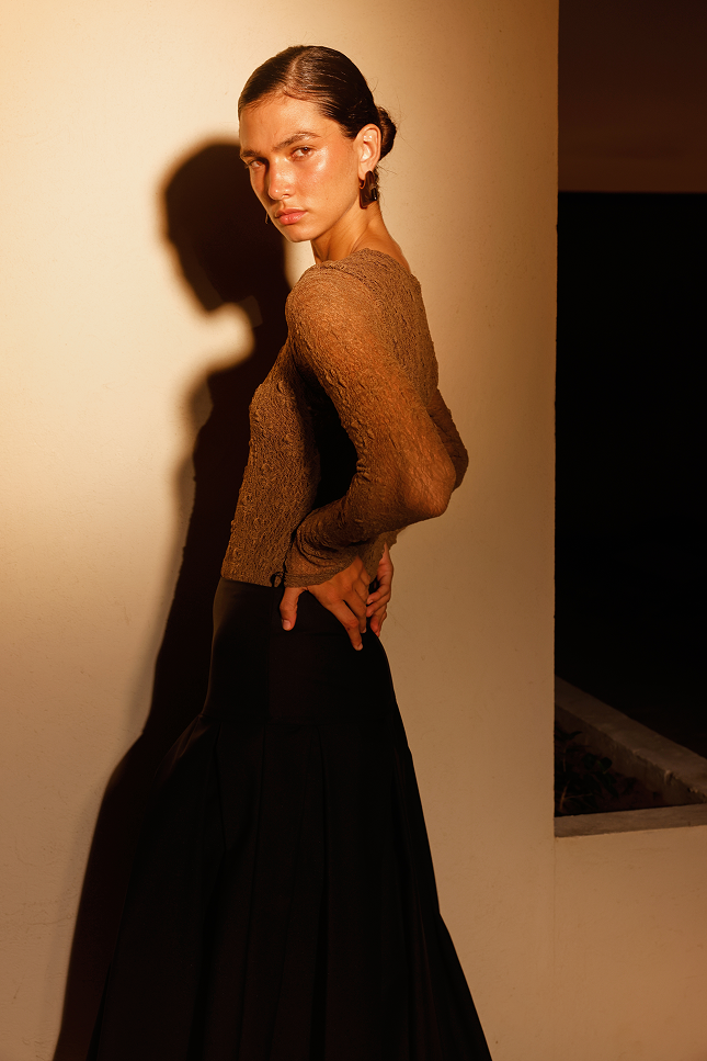 SALOME SKIRT BLACK