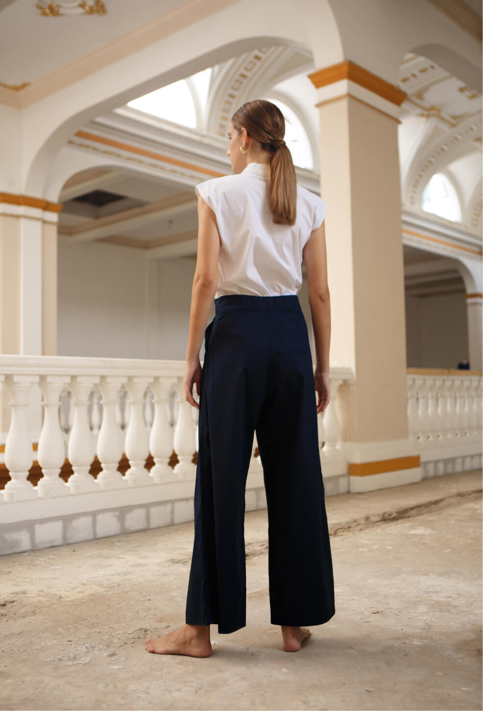 ROSALBA PANTS BLUE