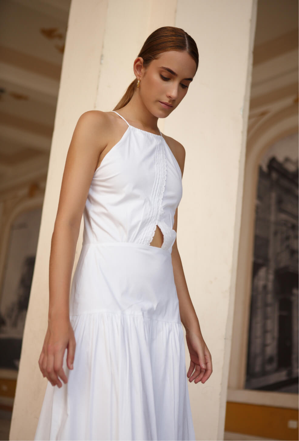 ANAHI DRESS WHITE