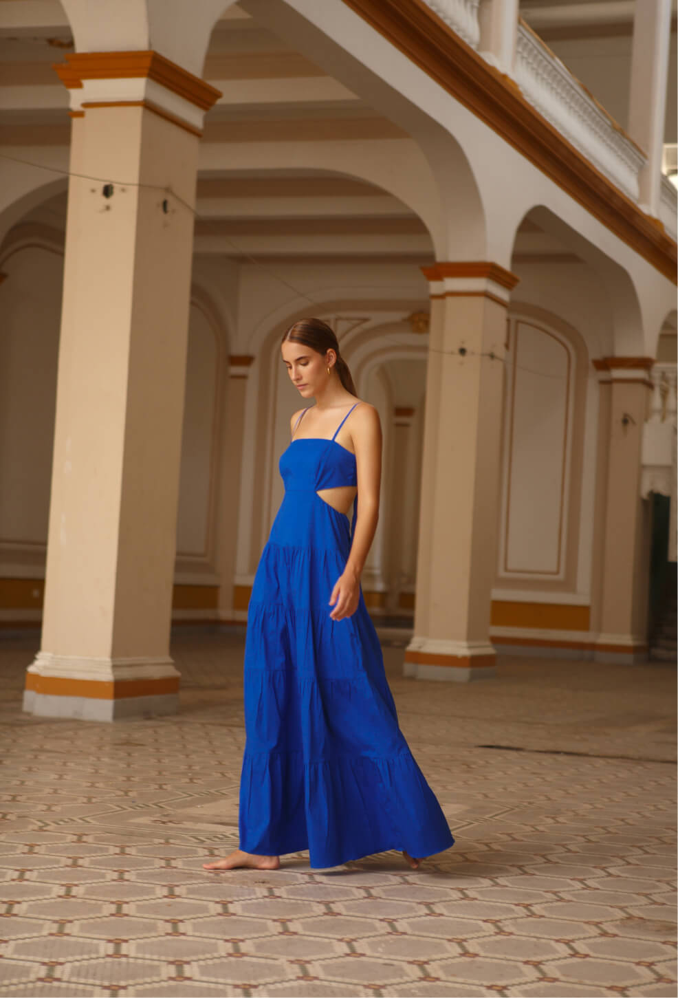 ATENEA DRESS BLUE