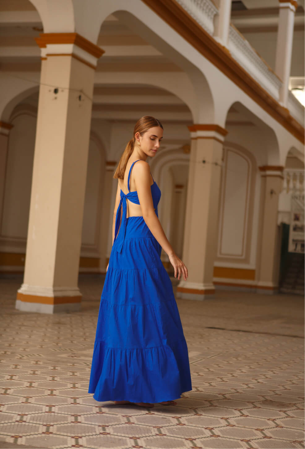 ATENEA DRESS BLUE