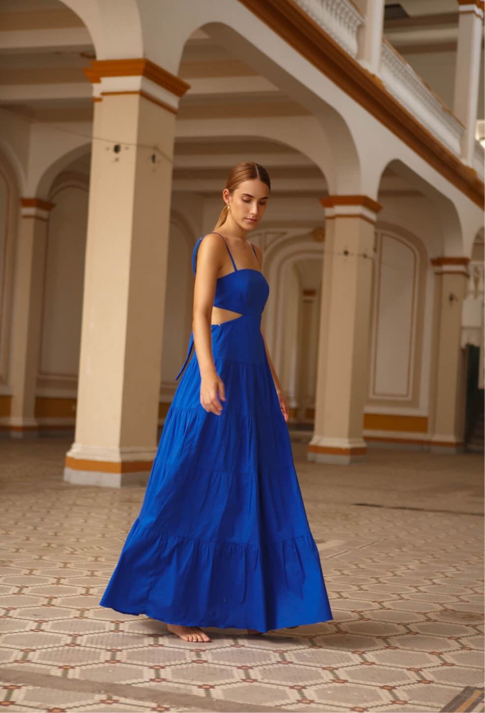 ATENEA DRESS BLUE