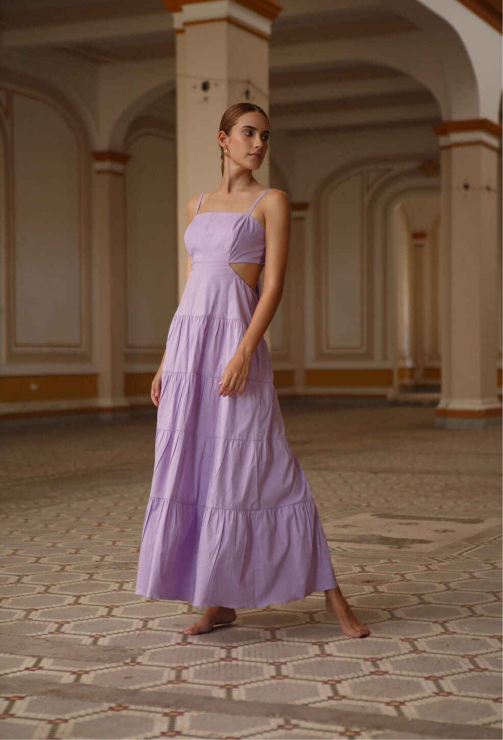 ATENEA DRESS LILAC