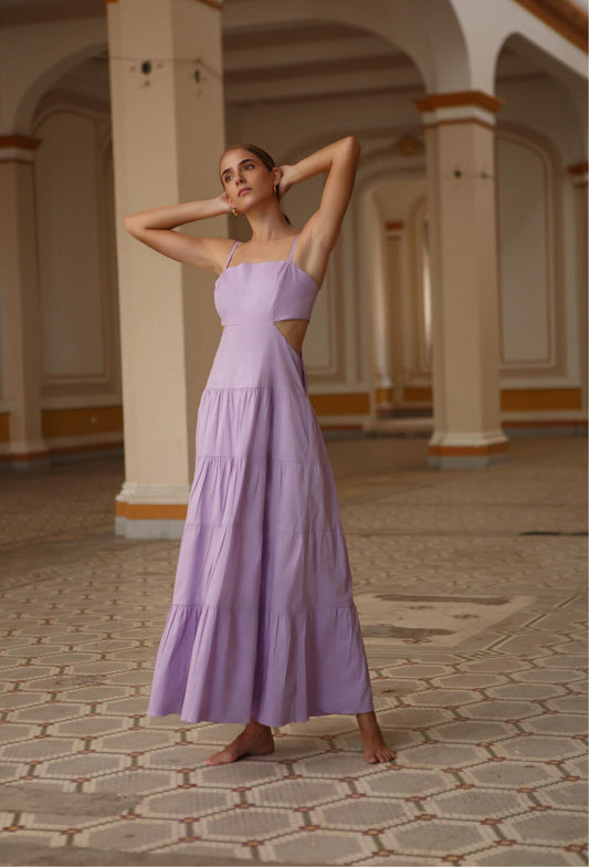 ATENEA DRESS LILAC