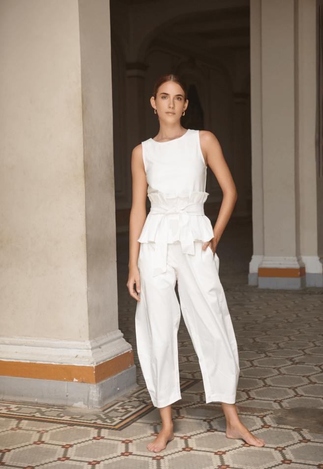 MABEL PANTS WHITE