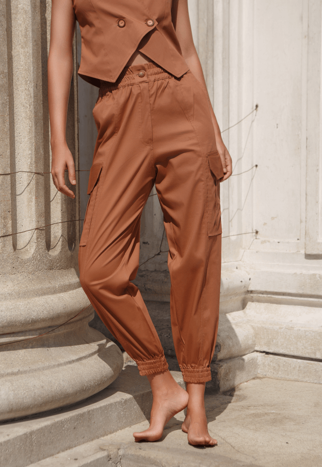 ORNELLA PANTS BROWN