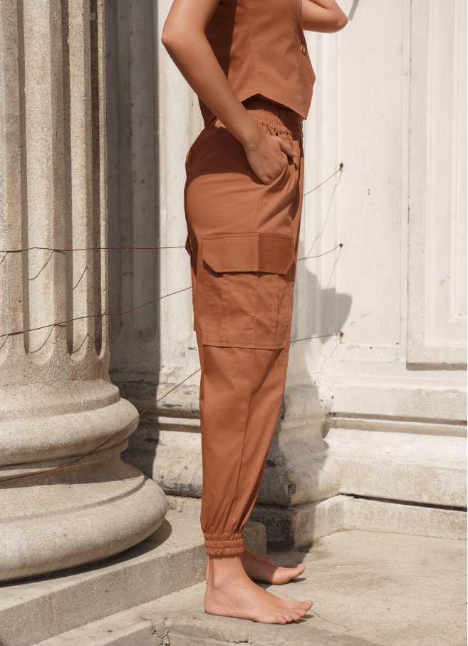 ORNELLA PANTS BROWN