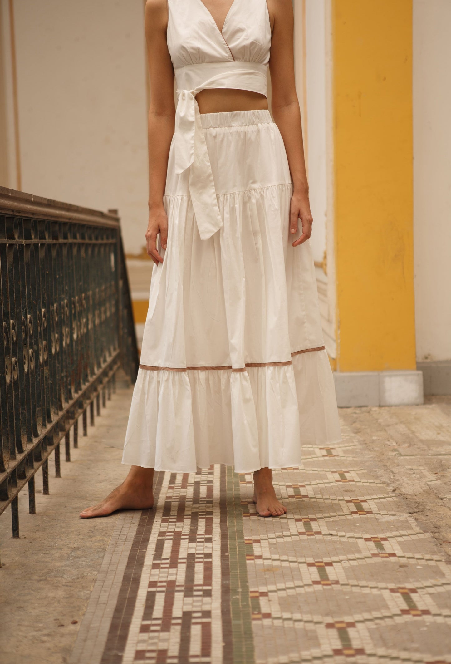 GRETEL SKIRT WHITE