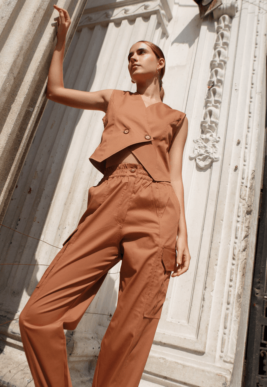 ORNELLA PANTS BROWN